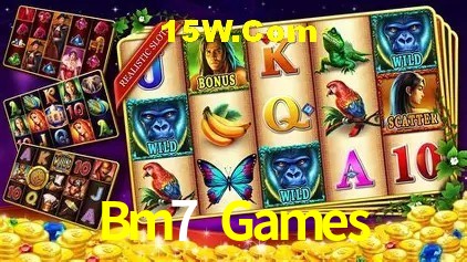 Variedade de jogos na Bm7 Games