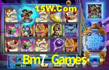 Jogos com bônus e suporte 24h na Bm7 Games